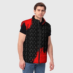 Мужской жилет Дестини паттерн шутер краски, цвет: 3D-красный — фото 2