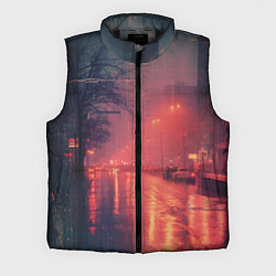 Мужской жилет Ночные городские огни