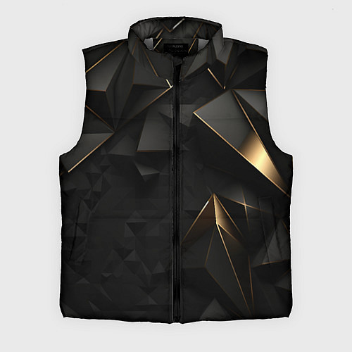 Мужской жилет Black gold luxury / 3D-Светло-серый – фото 1