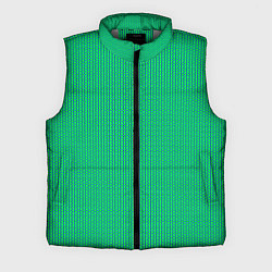 Мужской жилет Паттерн салатовый шестигранник