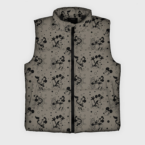 Мужской жилет Микки Маус матрос - паттерн / 3D-Черный – фото 1
