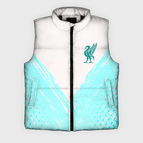 Мужской жилет Liverpool logo texture fc / 3D-Черный – фото 1