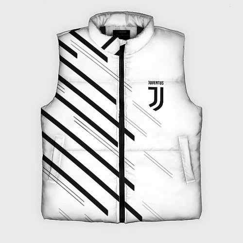 Мужской жилет Juventus sport geometry / 3D-Черный – фото 1