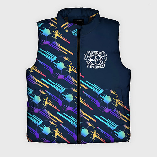 Мужской жилет Bayer 04 градиентные мячи / 3D-Черный – фото 1