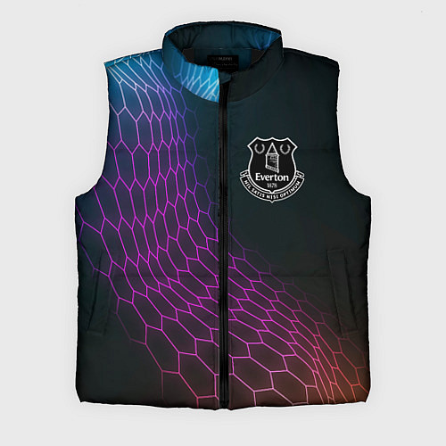 Мужской жилет Everton футбольная сетка / 3D-Черный – фото 1