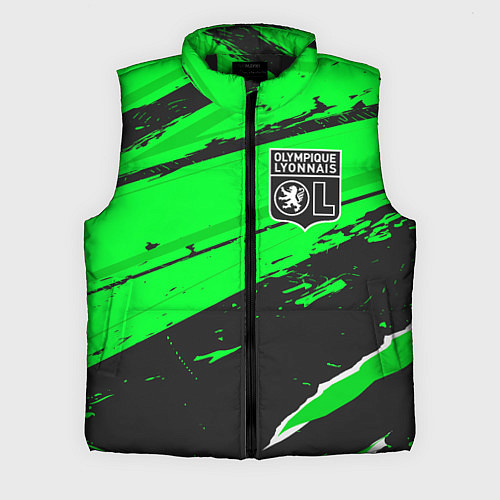 Мужской жилет Lyon sport green / 3D-Черный – фото 1