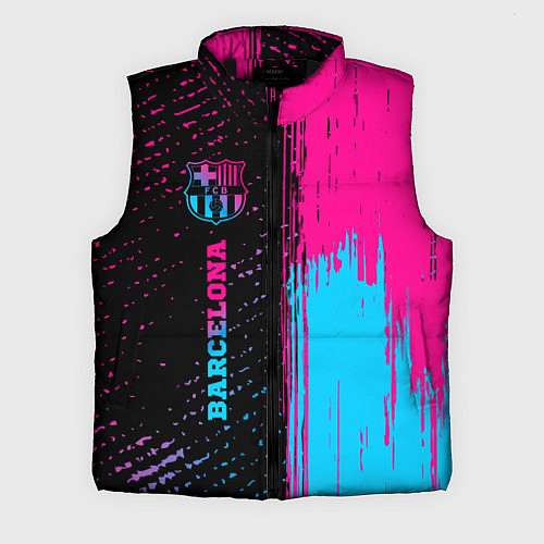 Мужской жилет Barcelona - neon gradient по-вертикали / 3D-Черный – фото 1