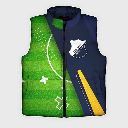 Мужской жилет Hoffenheim football field / 3D-Черный – фото 1