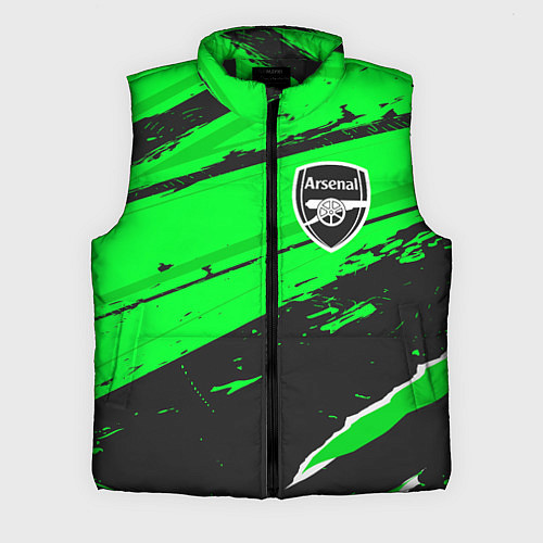 Мужской жилет Arsenal sport green / 3D-Черный – фото 1