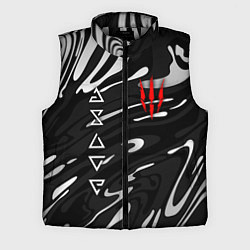 Мужской жилет The witcher - белые разводы, цвет: 3D-светло-серый