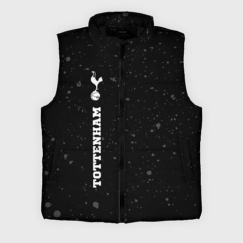 Мужской жилет Tottenham sport на темном фоне по-вертикали / 3D-Черный – фото 1