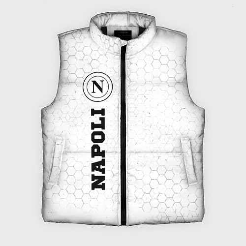 Мужской жилет Napoli sport на светлом фоне по-вертикали / 3D-Черный – фото 1