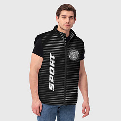 Мужской жилет Chrysler sport metal, цвет: 3D-черный — фото 2