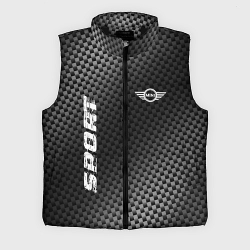 Мужской жилет Mini sport carbon / 3D-Черный – фото 1