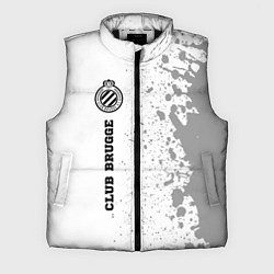 Мужской жилет Club Brugge sport на светлом фоне по-вертикали
