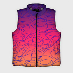 Мужской жилет Каракули на градиентном фоне