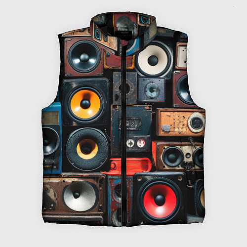 Мужской жилет Audio speaker / 3D-Черный – фото 1