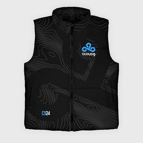 Мужской жилет Cloud9 - team 2024 / 3D-Черный – фото 1
