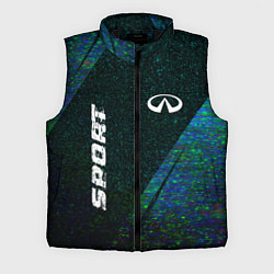 Мужской жилет Infiniti sport glitch blue