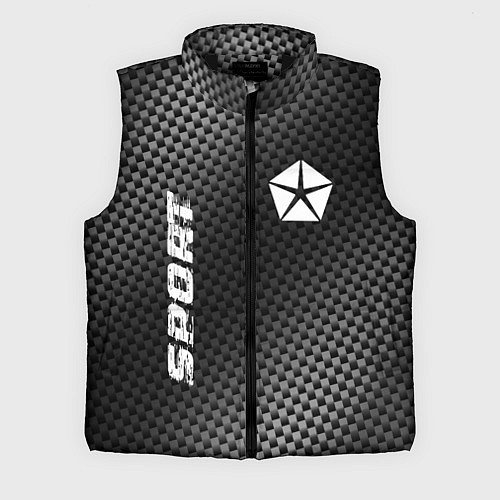 Мужской жилет Jeep sport carbon / 3D-Черный – фото 1