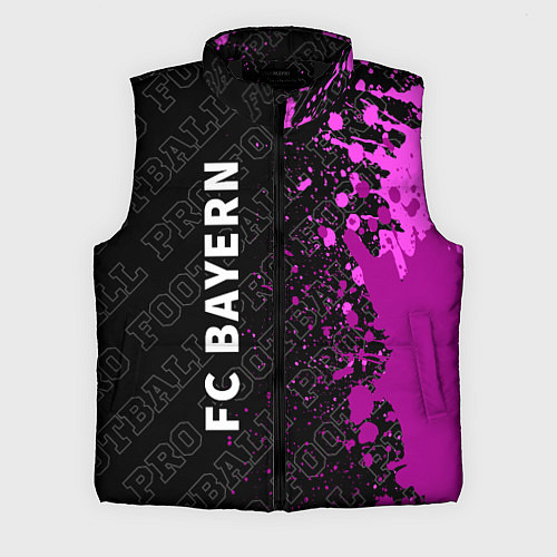 Мужской жилет Bayern pro football по-вертикали / 3D-Черный – фото 1