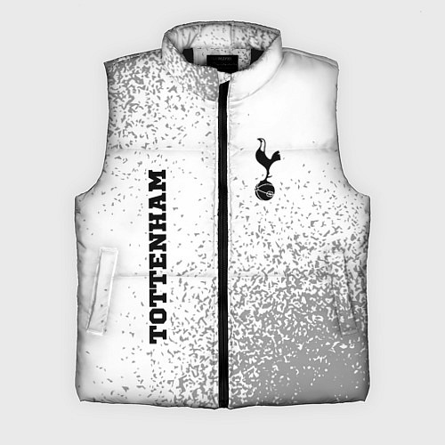 Мужской жилет Tottenham sport на светлом фоне вертикально / 3D-Черный – фото 1