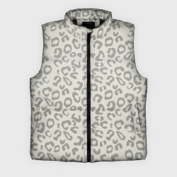 Мужской жилет Светло бежевый леопард