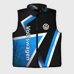 Мужской жилет Volkswagen - бело-синий треугольник