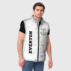 Мужской жилет Everton sport на светлом фоне вертикально, цвет: 3D-черный — фото 2