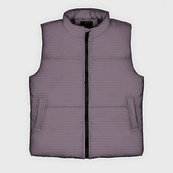 Мужской жилет Ежевичный однотонный текстурированный
