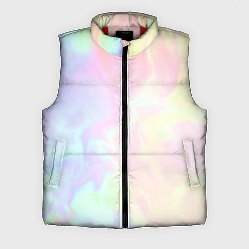 Мужской жилет Светлые краски тай-дай / 3D-Красный – фото 1