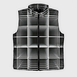 Мужской жилет Кубический каркас, цвет: 3D-светло-серый