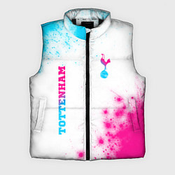 Мужской жилет Tottenham neon gradient style вертикально