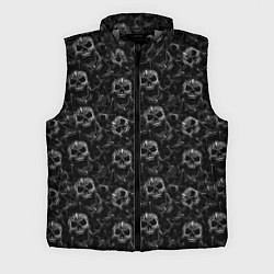Мужской жилет Череп с пулей