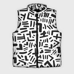 Мужской жилет Паттерн линиями