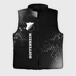 Мужской жилет Hoffenheim sport на темном фоне по-вертикали