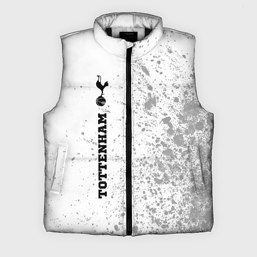 Мужской жилет Tottenham sport на светлом фоне по-вертикали / 3D-Черный – фото 1