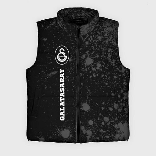 Мужской жилет Galatasaray sport на темном фоне по-вертикали / 3D-Черный – фото 1
