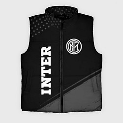 Мужской жилет Inter sport на темном фоне вертикально