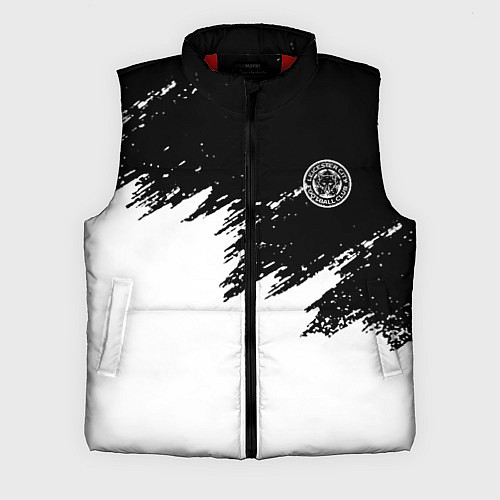 Мужской жилет Лестерсити белая краска спорт / 3D-Красный – фото 1