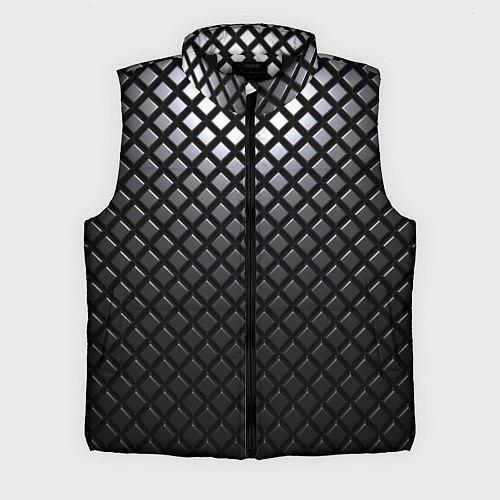 Мужской жилет Доспехи из карбона / 3D-Черный – фото 1