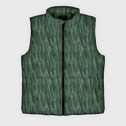 Мужской жилет Зеленые клубы шерсти
