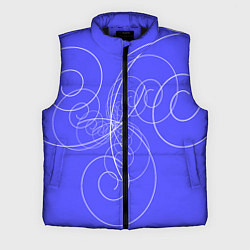 Мужской жилет Спирали расходящиеся в стороны