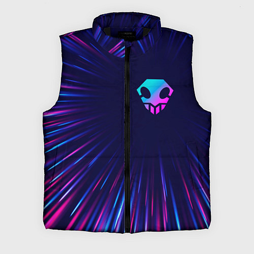 Мужской жилет Bleach neon blast lines / 3D-Черный – фото 1