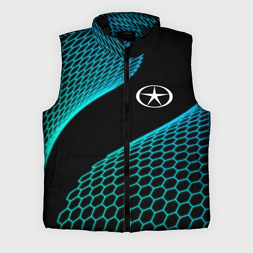 Мужской жилет JAC electro hexagon / 3D-Черный – фото 1