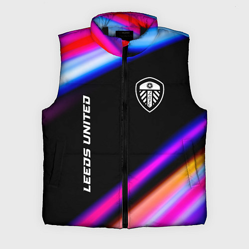 Мужской жилет Leeds United speed game lights / 3D-Черный – фото 1
