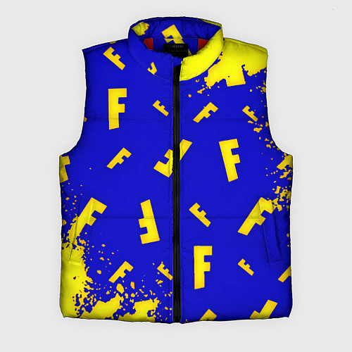 Мужской жилет Fortnite краски неон / 3D-Красный – фото 1