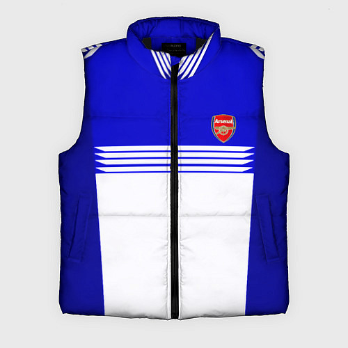Мужской жилет Arsenal fc sport geometry / 3D-Черный – фото 1