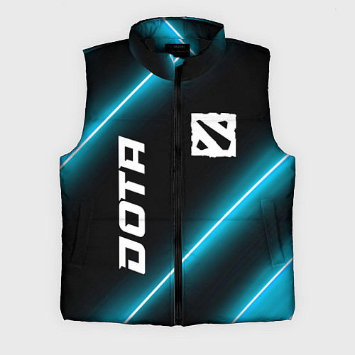 Мужской жилет Dota неоновые лампы / 3D-Черный – фото 1