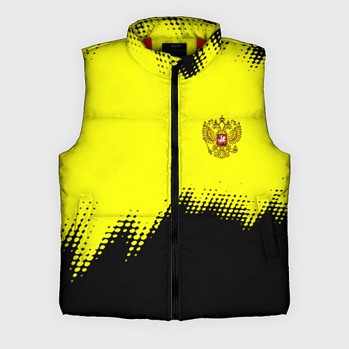 Мужской жилет Российская империя краски герб / 3D-Красный – фото 1